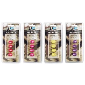 Image of Ultimate Performance Race Magnets - Set of 4 Yellow