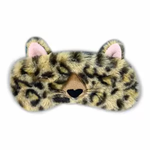 Image of Plush Cutiemals Leopard Eye Mask