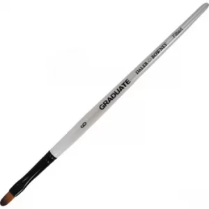 Image of Daler Rowney Graduate Filbert Short Handled Brush Size 6