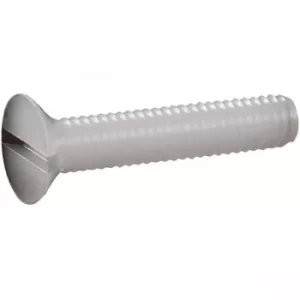 Image of Toolcraft Slotted Countersunk Screws DIN 963 Polyamide M2 x 10mm P...