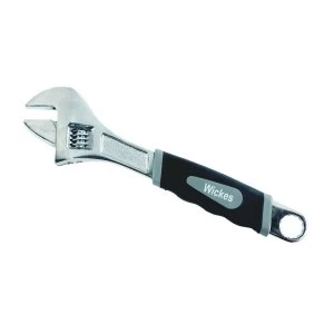 Image of Wickes Powagrip Adjustable Wrench - 10in