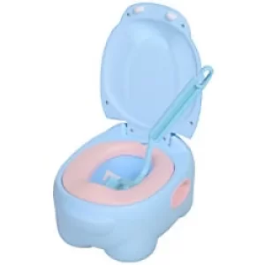 image of HOMCOM Kids Toilet 460-005BU Blue