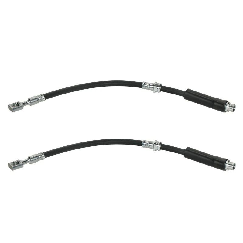 Image of RIDEX 83B0901 Brake Hose Front axle both sides, without banjo bolt Brake Hose (83)