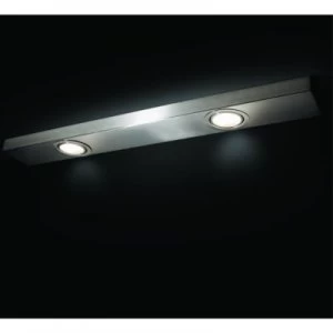 image of Wickes Melbourne Chrome Halogen Under Cabinet Twin Downlight - 20W G4