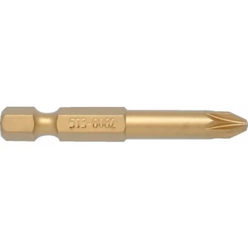Image of NO.2 P/Driv Tin Coated S/Driver Bit 1/4' Dir. Dr. - Kennedy