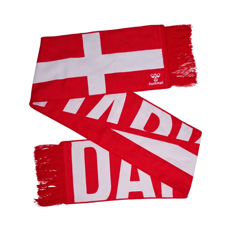 Image of Hummel Denmark Scarf Adults - Red Red One Size