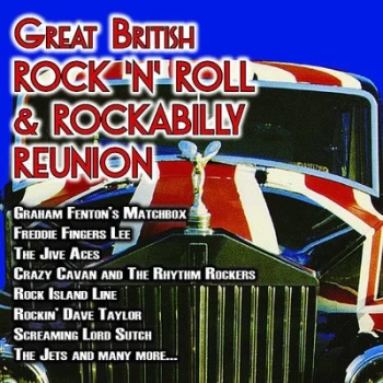 Image of The Great British Rock N Roll & Rockabilly Reunion by Various Artists CD Album