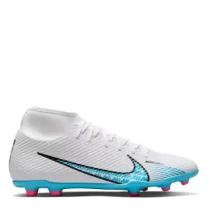 image of Nike Mercurial Superfly Club Firm Ground Football Boots - White