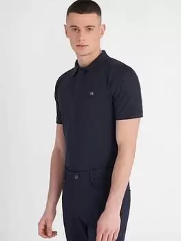 Image of Calvin Klein Golf Planet Polo, Navy Size M Men