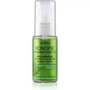 image of Joanna Cannabis Nourishing Leave - In Conditioner For Damaged Hair 30ml