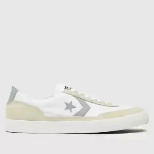 Image of Converse White & Grey Net Star Classic Trainers
