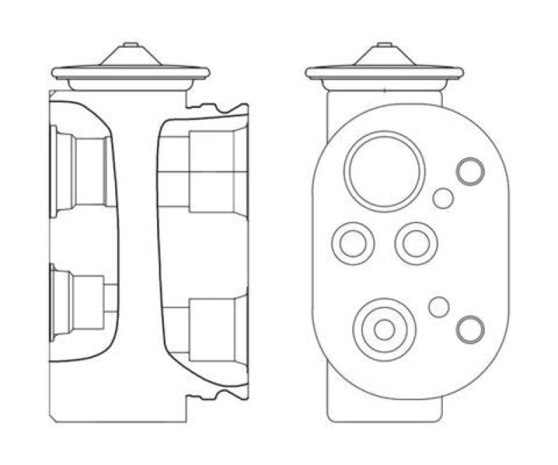 Image of AC expansion valve MAHLE AVE 4 000S