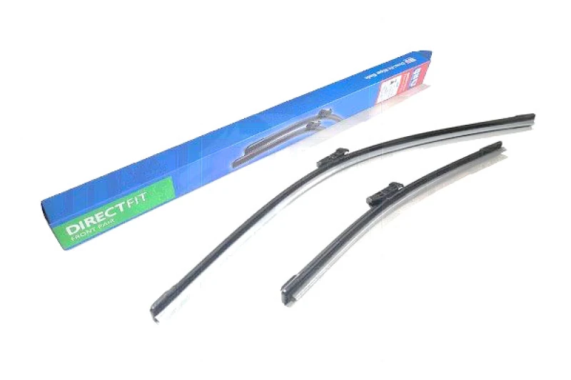 Image of QUINTON HAZELL QDW135 Wiper blade Direct Fit (Pair) 380mm, Flat wiper blade Wiper Blade (298)
