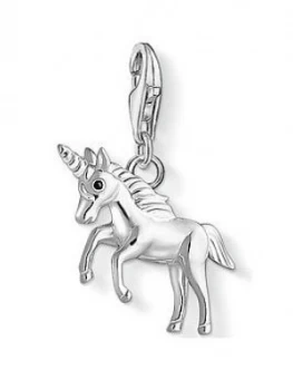 Thomas Sabo Sterling Silver Unicorn Charm, One Colour, Women