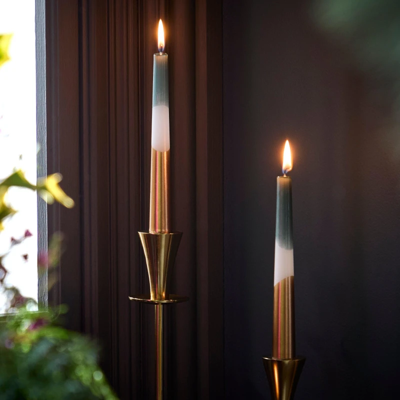 Image of Biba Biba Gold Candlestick Holder Candle Holders One Size Gold 87198010000