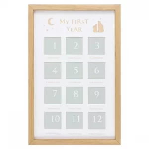 Image of My First Year Wooden Frame
