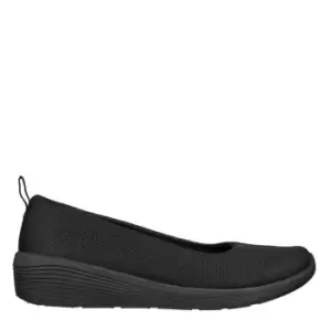 image of Skechers Arya Slip On Shoes Womens - Black