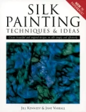 Image of silk painting techniques and ideas create beautiful and original designs on