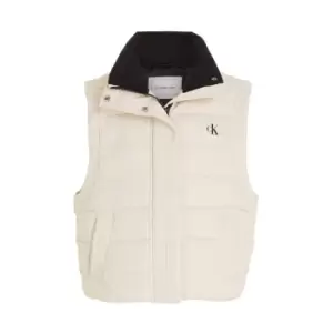Image of Calvin Klein Jeans QUILTED VEST - Grey