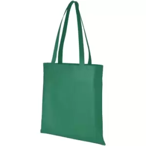 Image of Bullet Zeus Non Woven Convention Tote (One Size) (Green)