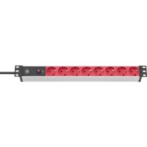 Image of Brennenstuhl 1390007118 19 power strip Black, Silver C13 connector