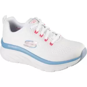 image of Skechers Womens D Lux Walker Fresh Finesse Slip On Trainers UK Size 7 (EU 40)