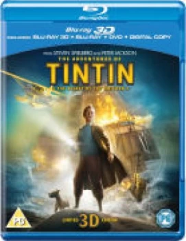 Image of The Adventures of Tintin: The Secret of the Unicorn 3D (3D Bluray, 2D Bluray, DVD and Digital Copy)