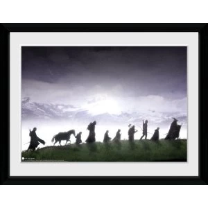 image of Lord of the Rings Fellowship 50cm x 100cm Collector Print