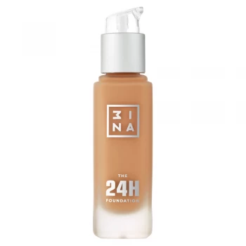 image of 3INA Makeup The 24H Foundation 30ml (Various Shades) - 630 Creamy Pink Beige