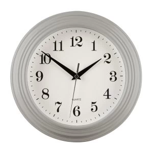 Premier Housewares Wall Clock - Grey