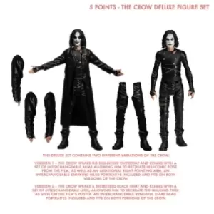 image of The Crow 5 Points Deluxe Figure Set