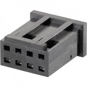 Image of TE Connectivity 280365 Socket enclosure cable AMPMODU MOD II Total number of pins 8 Contact spacing 2.54mm
