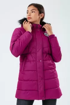 Image of Longline Padded Parker Jacket