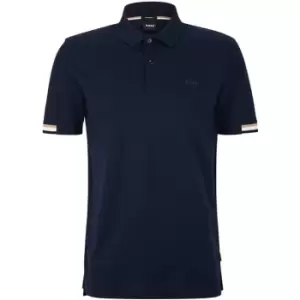 image of Boss Parlay Polo - Blue