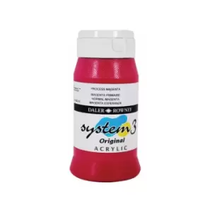 Image of System 3 Acrylic Paint Process Magenta 2.25L - Daler Rowney