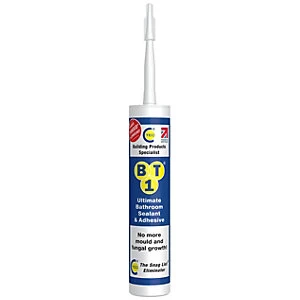 Image of BT1 Ultimate Bathroom Sealant & Adhesive - White - 290ml
