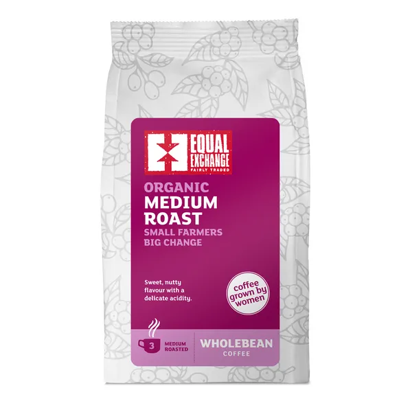 Image of Equal Exchange Medium Roast Beans Coffee 227g