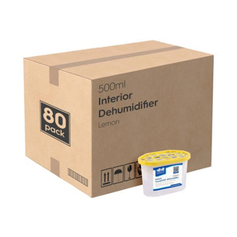 Image of Harbour Housewares Interior Dehumidifiers - 500Ml - Vanilla - 20X Anti-Mould Condensation Absorber Moisture Trap Air Freshener