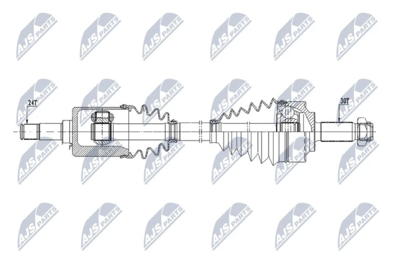 Image of NTY Drive shaft NTY NPW-ME-187