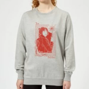 Image of Fantastic Beasts Tina Goldstein Womens Sweatshirt - Grey - 3XL