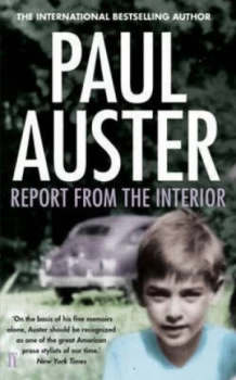 Image of Report from the Interior by Paul Auster Paperback