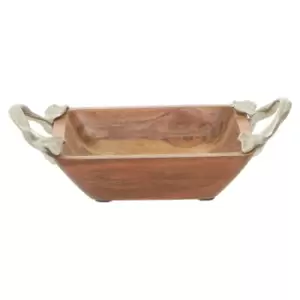 Image of Vine Acacia Wood Square Dish