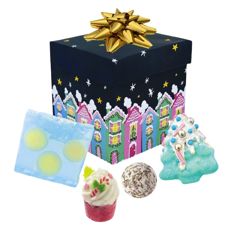 Image of Bomb Cosmetics Starry Night Gift Set Bath Soaks One size Blue 42617518000