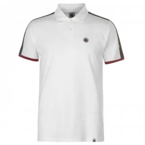 image of Pretty Green Moon Tipped Polo - Stone