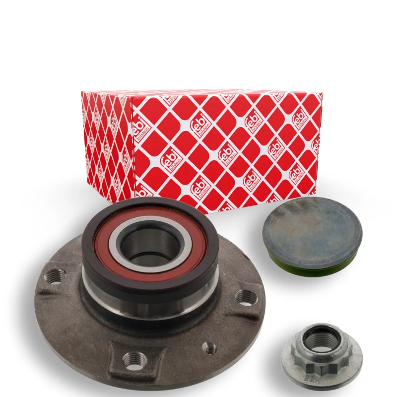 Image of FEBI BILSTEIN 40660 Wheel bearing kit Rear Axle Right, with ABS sensor ring Wheel Bearing Kit (654)