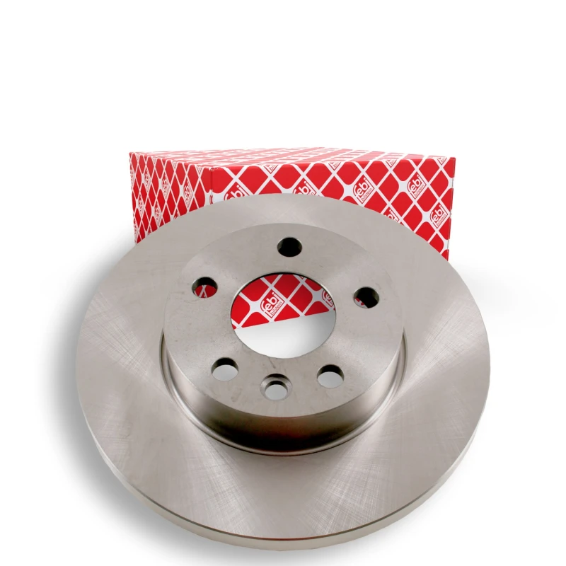 Image of FEBI BILSTEIN 14104 Brake disc Front Axle, solid, Coated Brake Disc (82)