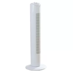 image of Fine Elements COL1258GE 32 Slim Tower Fan in White 3 Speed Settings Ti