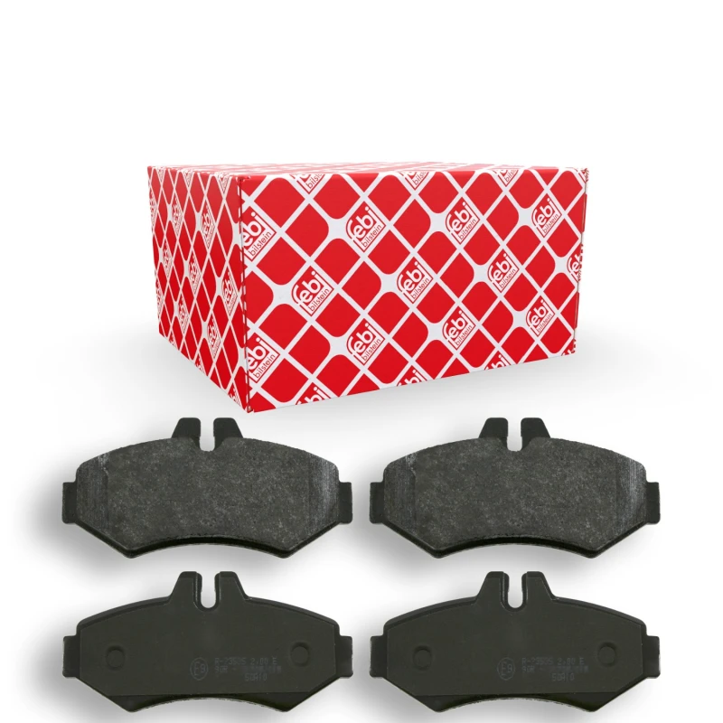 Image of FEBI BILSTEIN 16450 Brake pad set Rear Axle, prepared for wear warning indicator Brake Pad Set,disc brake (402)