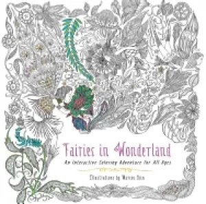 Image of fairies in wonderland an interactive coloring adventure for all ages