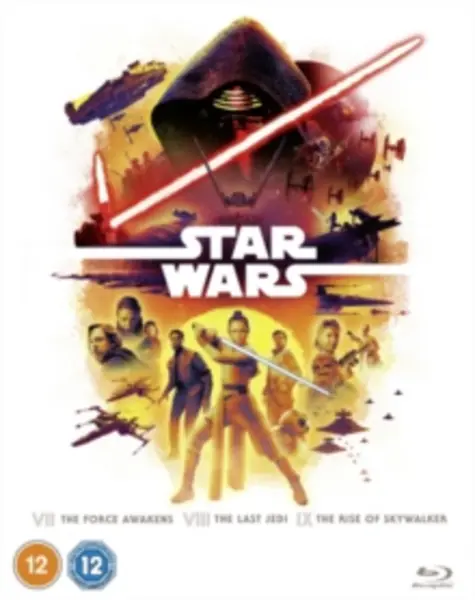 image of Star Wars Trilogy: Episodes VII, VIII and IX Bluray